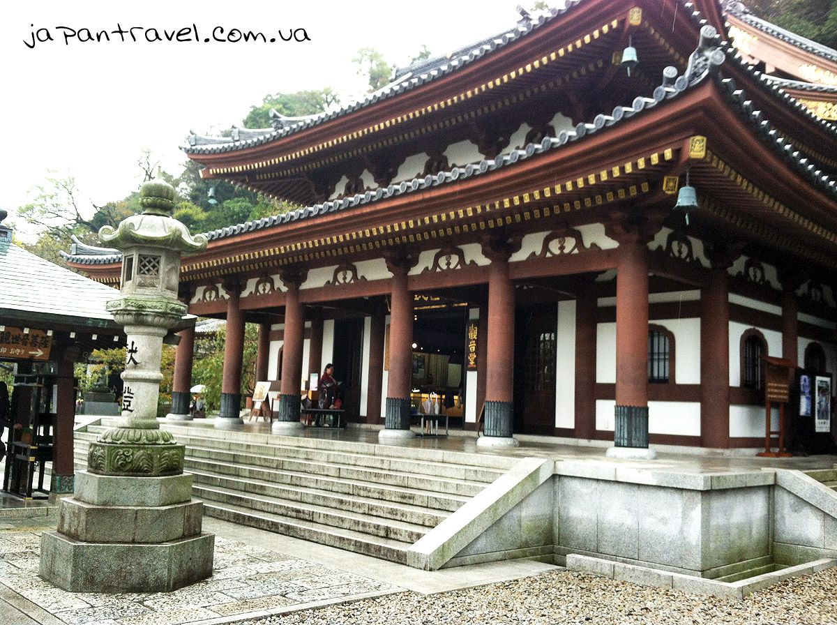 Зал з статуєю богині (Канон-до) в Хасе-дера, Камакура